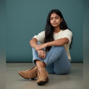 Coconuts by Matisse Lambert Tassel Fringe Ankle Western Style Boots 9.5